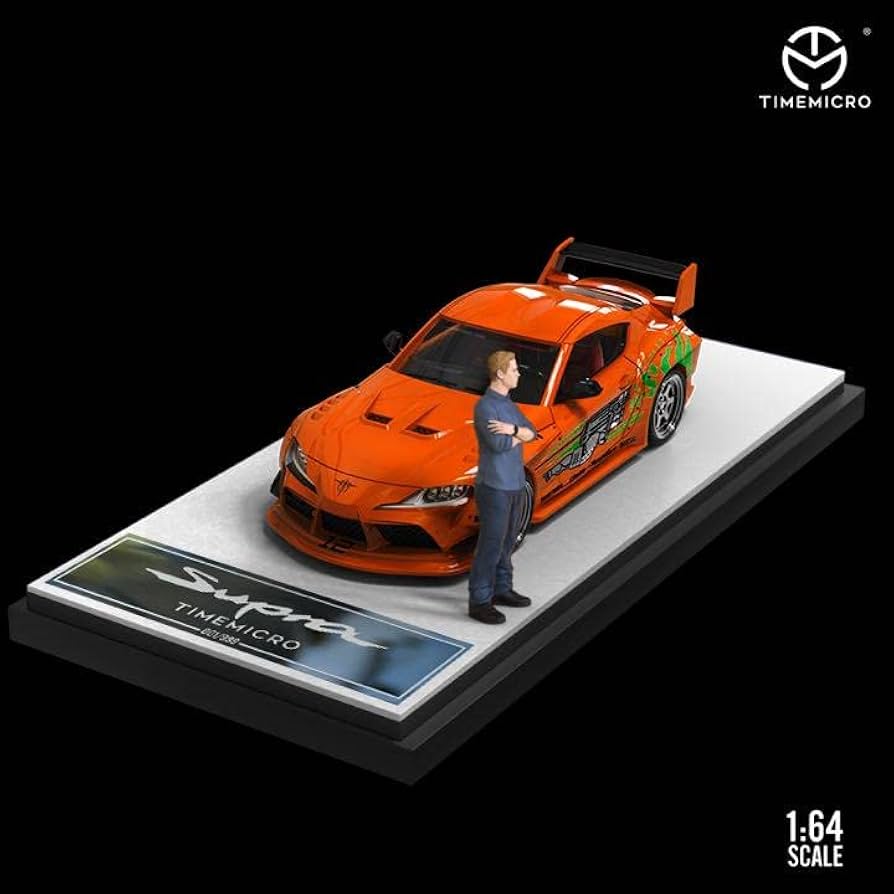 限定W特典付属 TIME Micro 1/64 ワイルドスピード ポール トヨタ